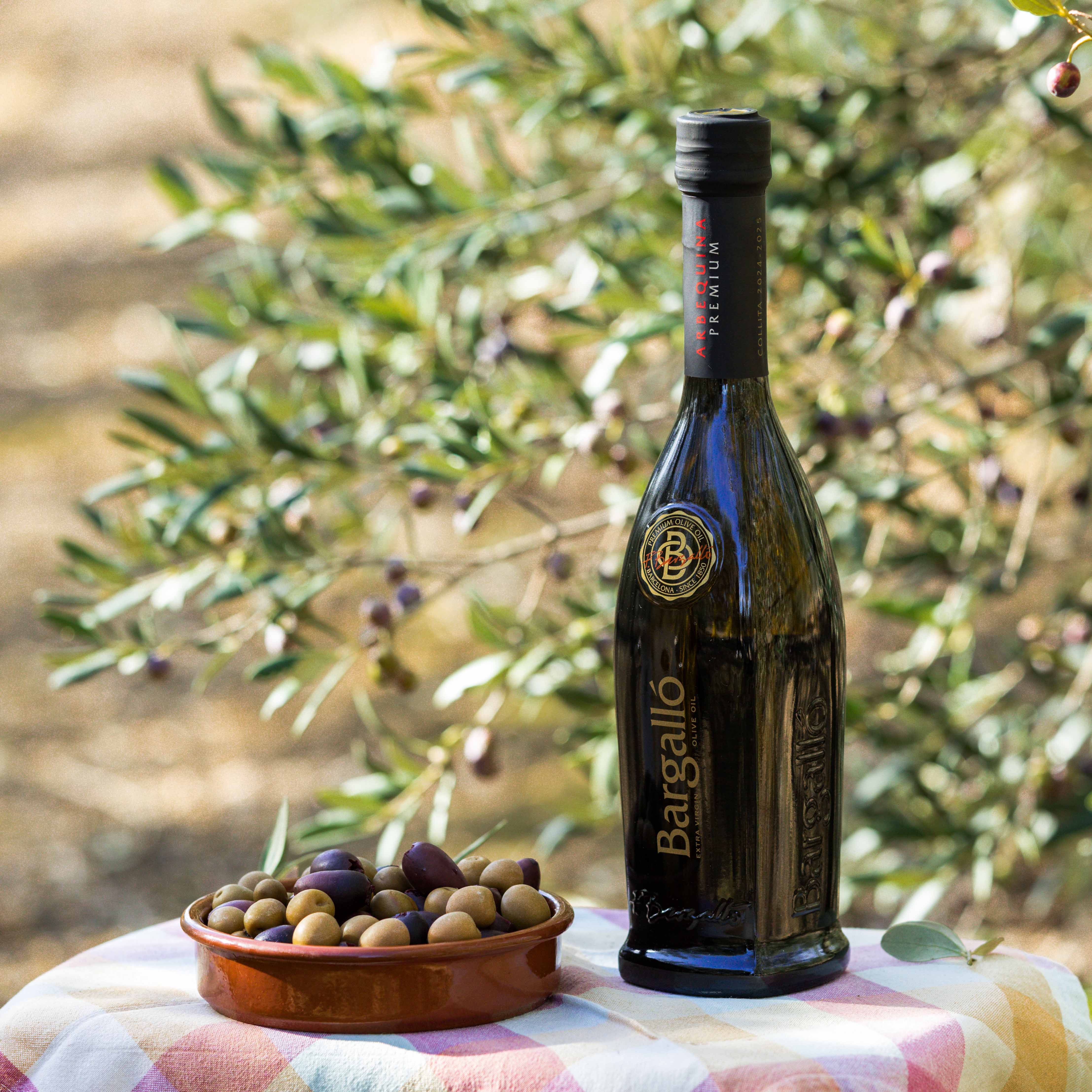 Premium 500 ml Quality Early harvest Arbequina Olis Bargalló