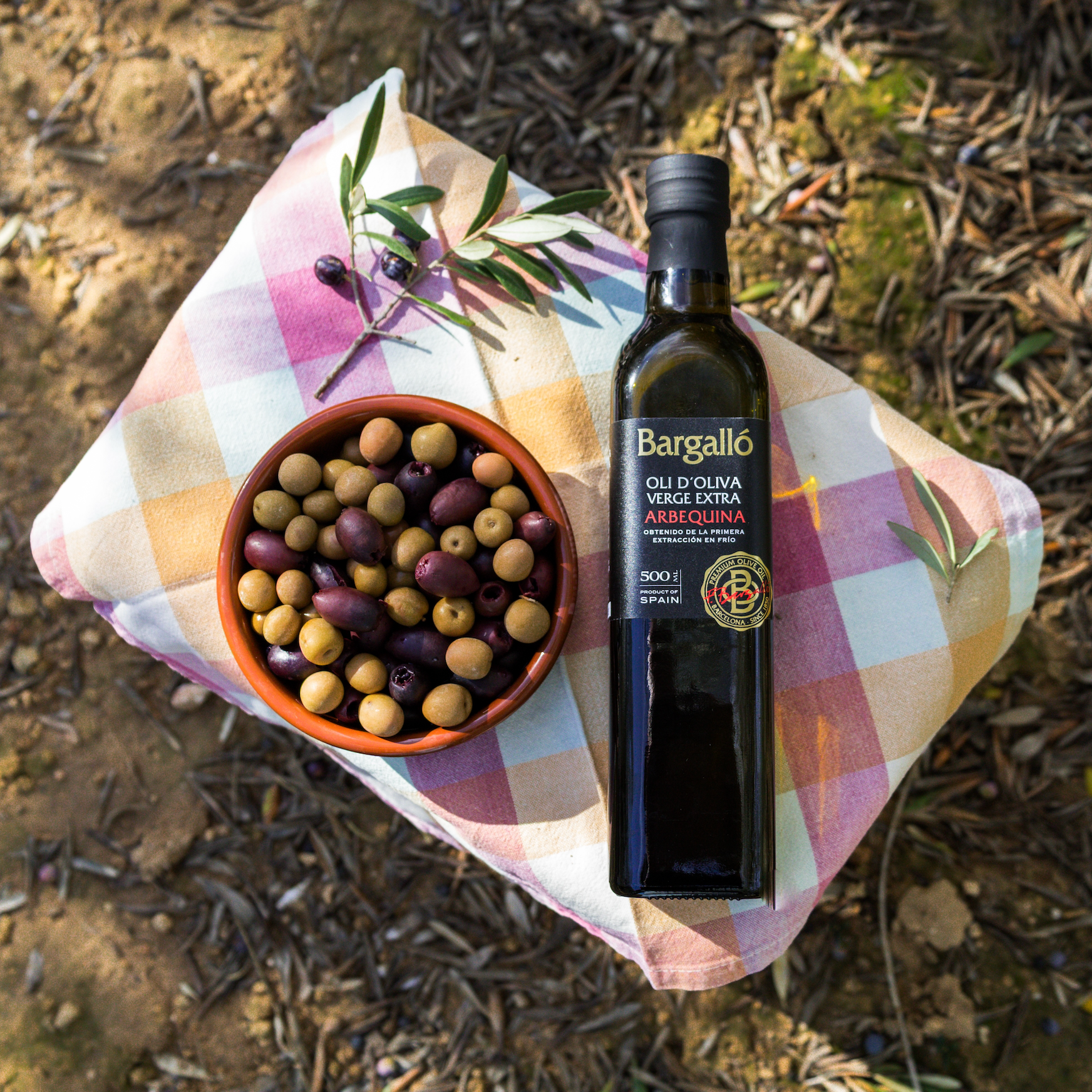BARGALLO EXTRA VIRGIN OLIVE OIL ARBEQUINA 500ML