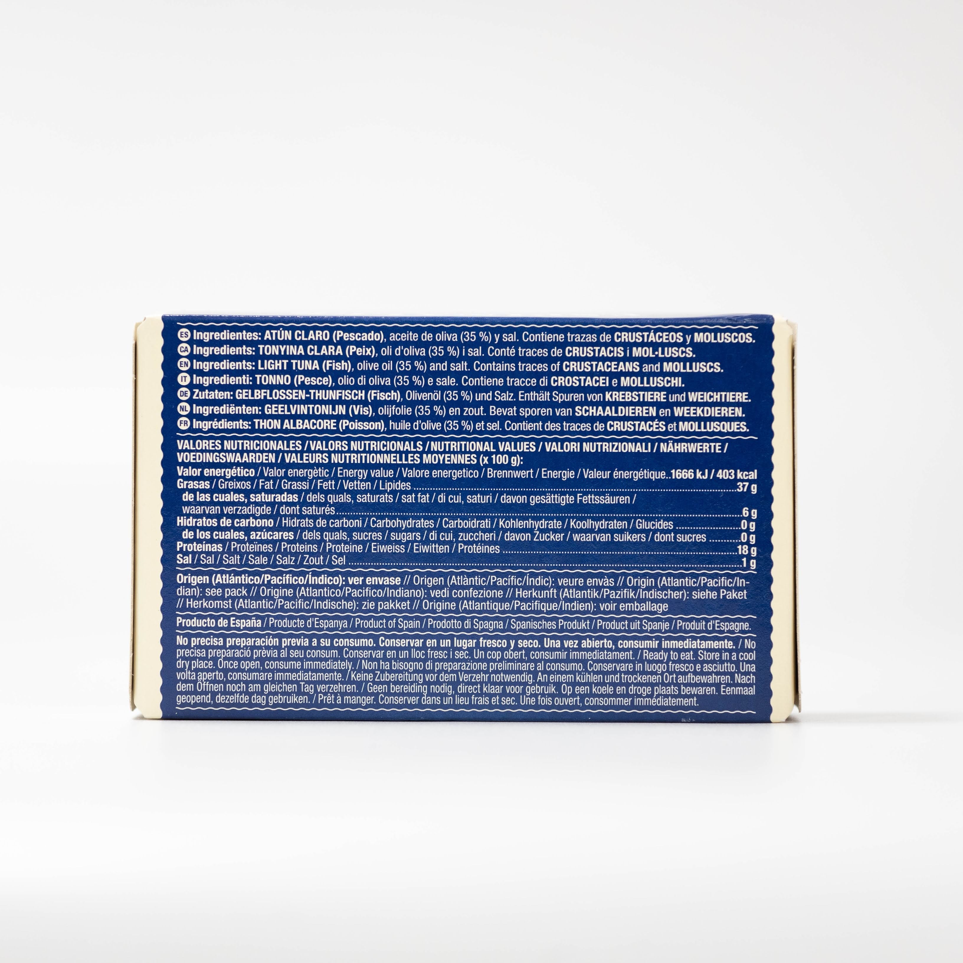 Yellowtail Tuna in Olive Oil ESPINALER 120g