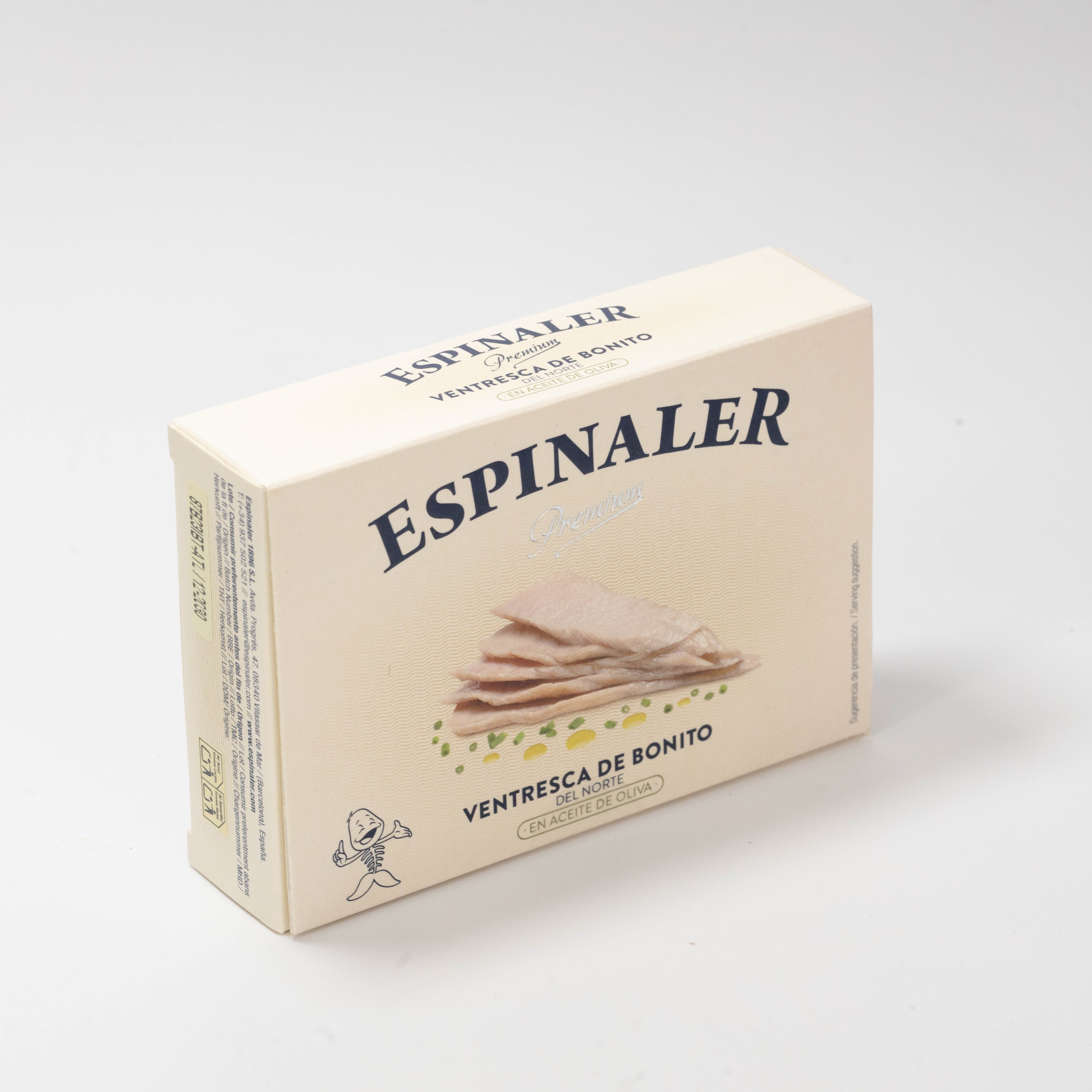 White Tuna Belly in Olive Oil Premium Espinaler 110g