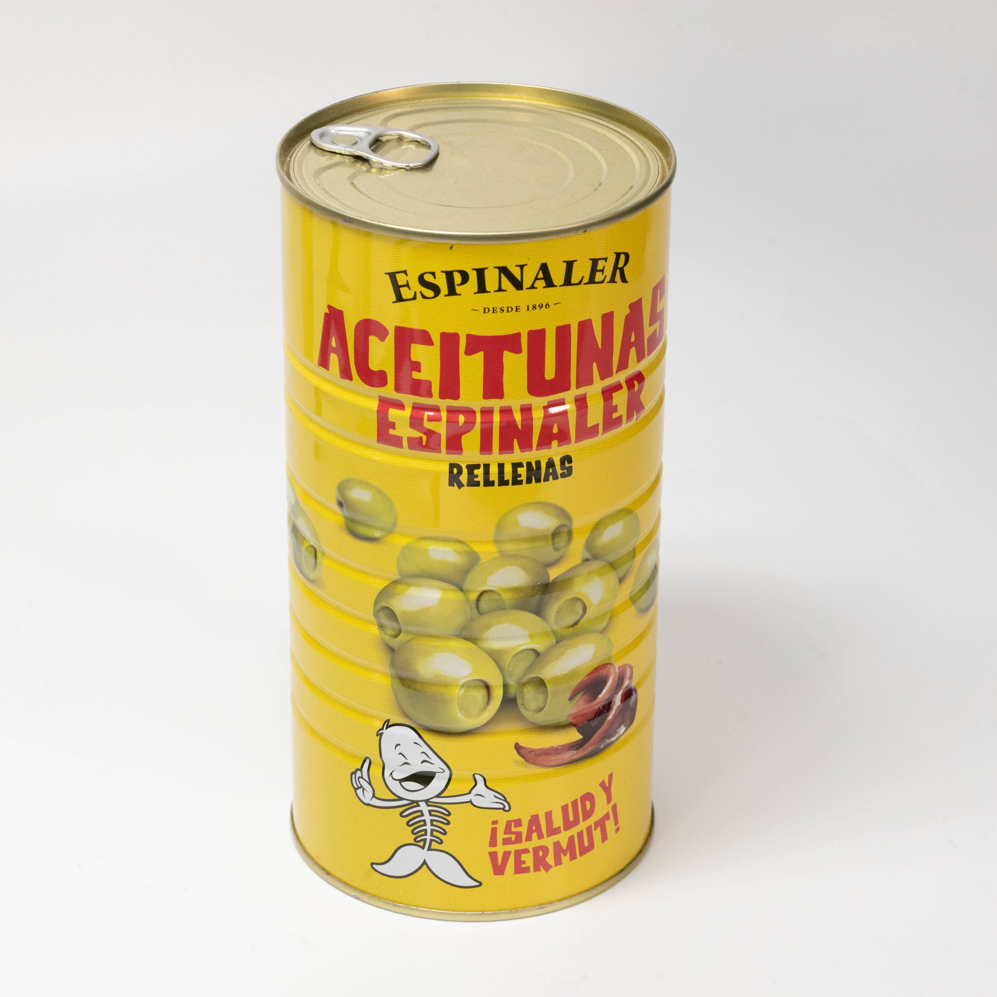 Olives Stuffed with Anchovy Espinaler 350g