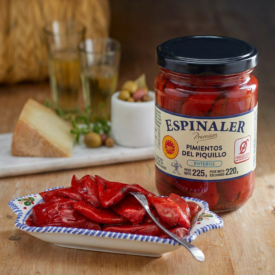 ESPINALER PREMIUM LODOSA PIQUILLO PEPPER (WHOLE)
