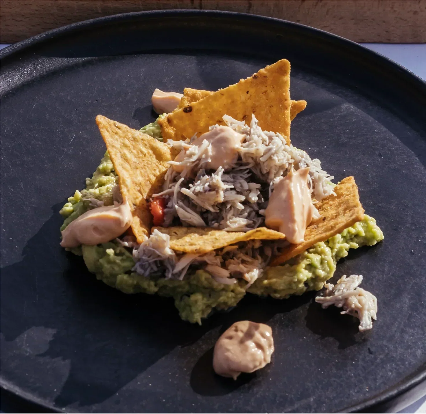 Crab and Avocado Tapa