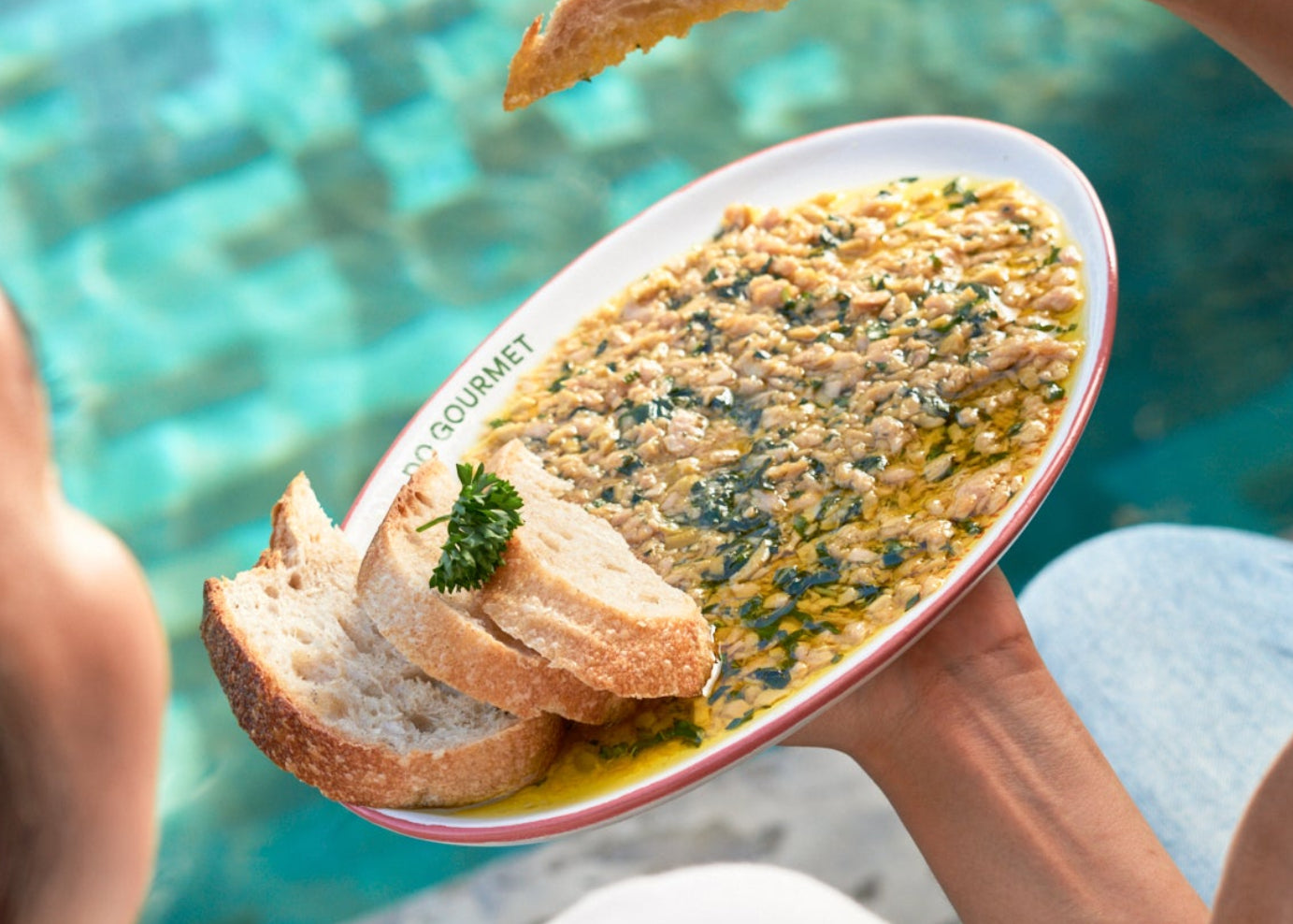 Olive Oil & Tuna Dip with Sourdough
