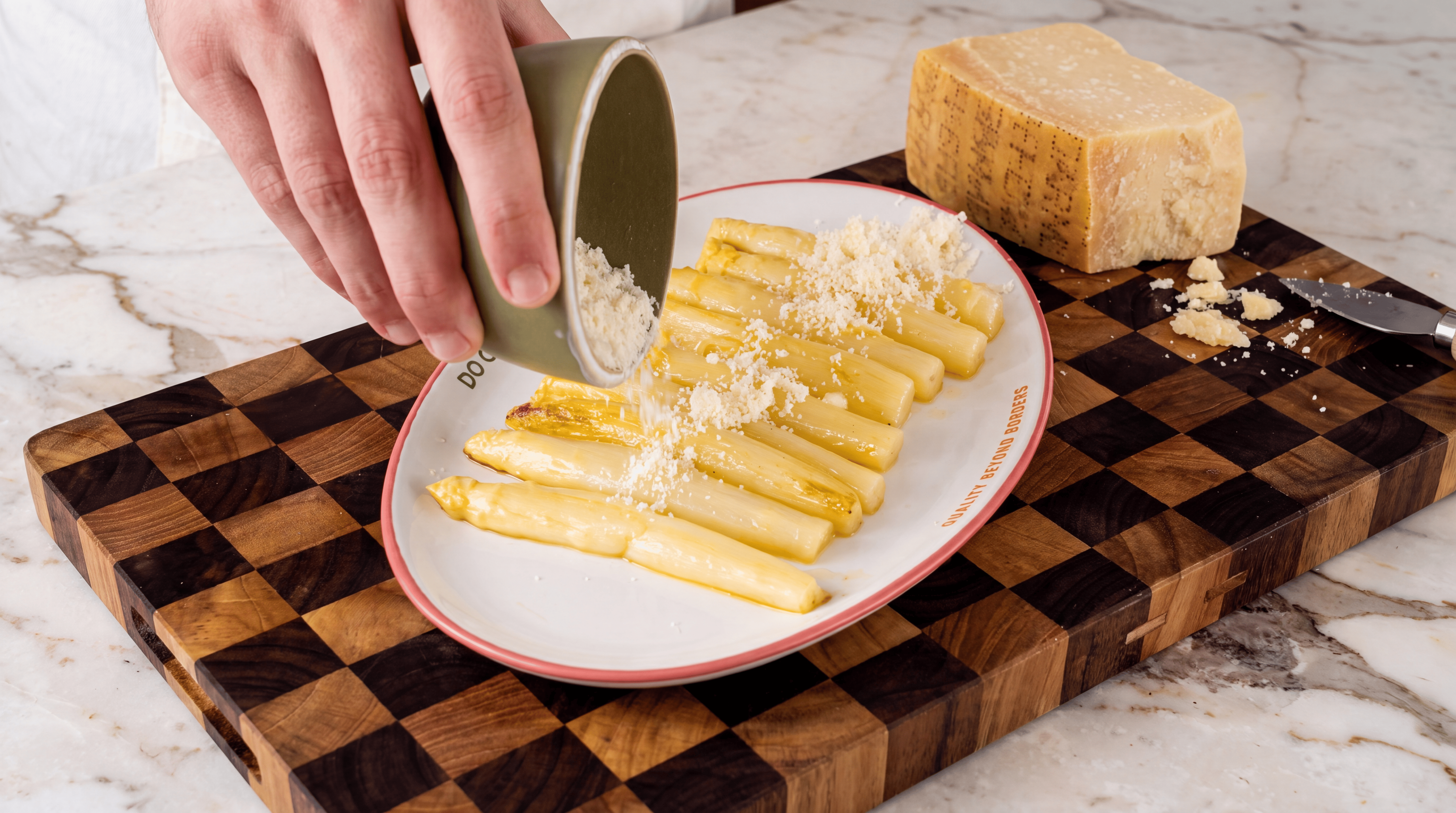 Pan-Fried White Asparagus