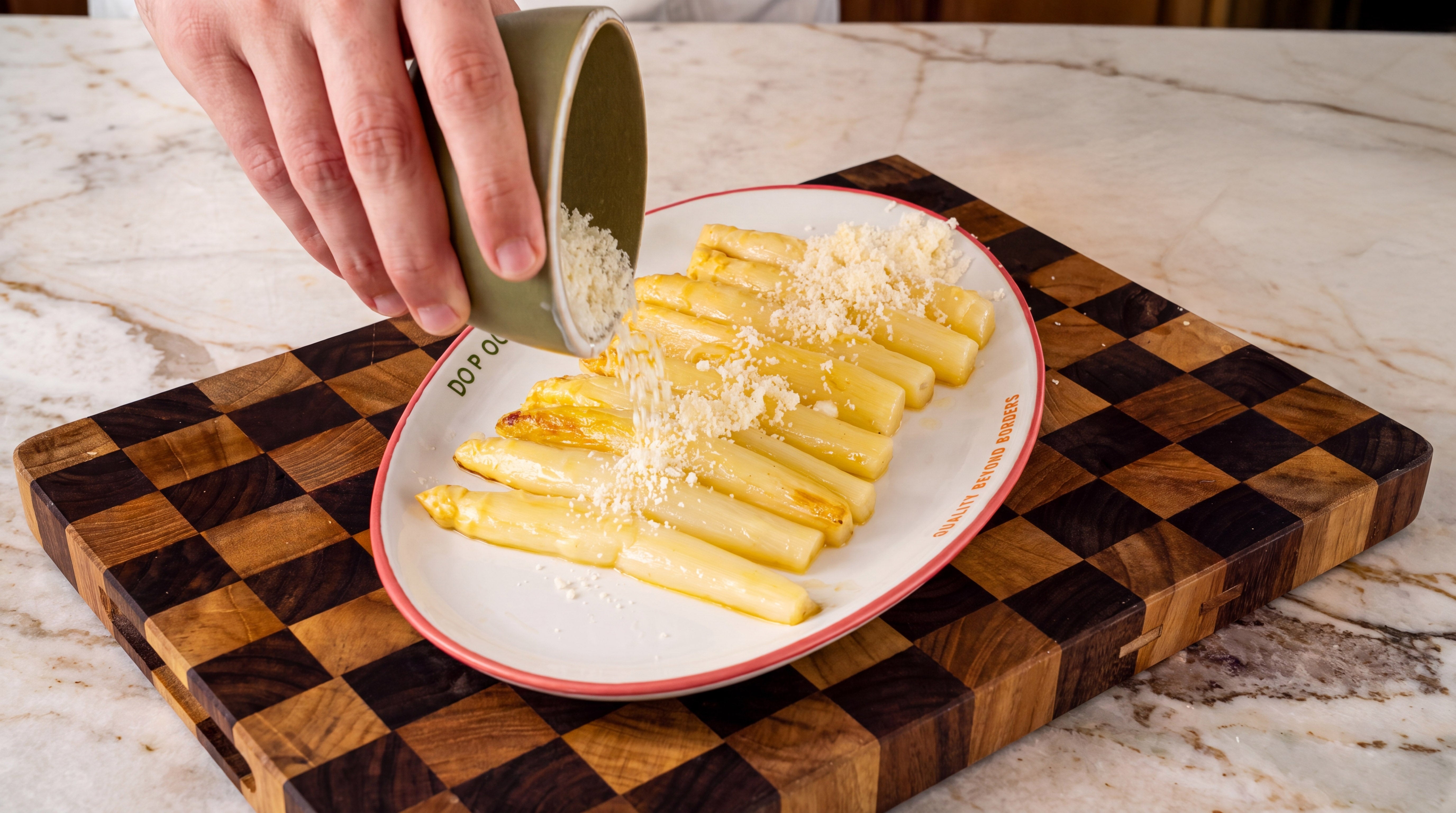 Pan-Fried White Asparagus