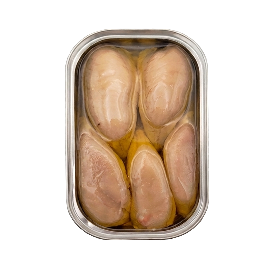ESPINALER BABY SQUID IN OLIVE OIL